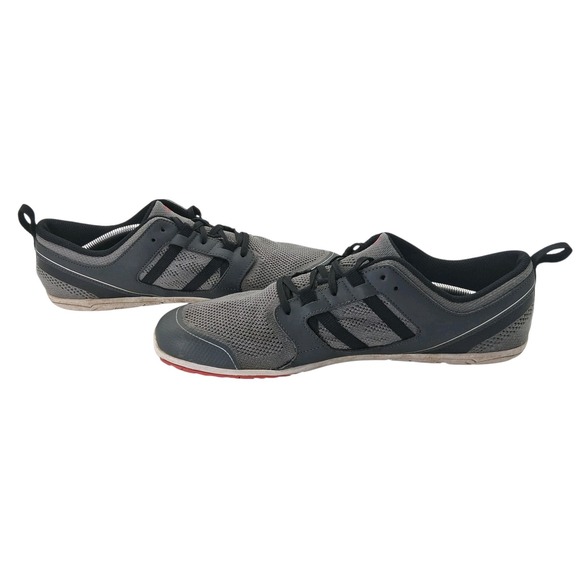Xero Shoes Zelen Mens Road Running Shoes Size 14 Gray Black Minimalist Barefoot - Picture 8 of 8